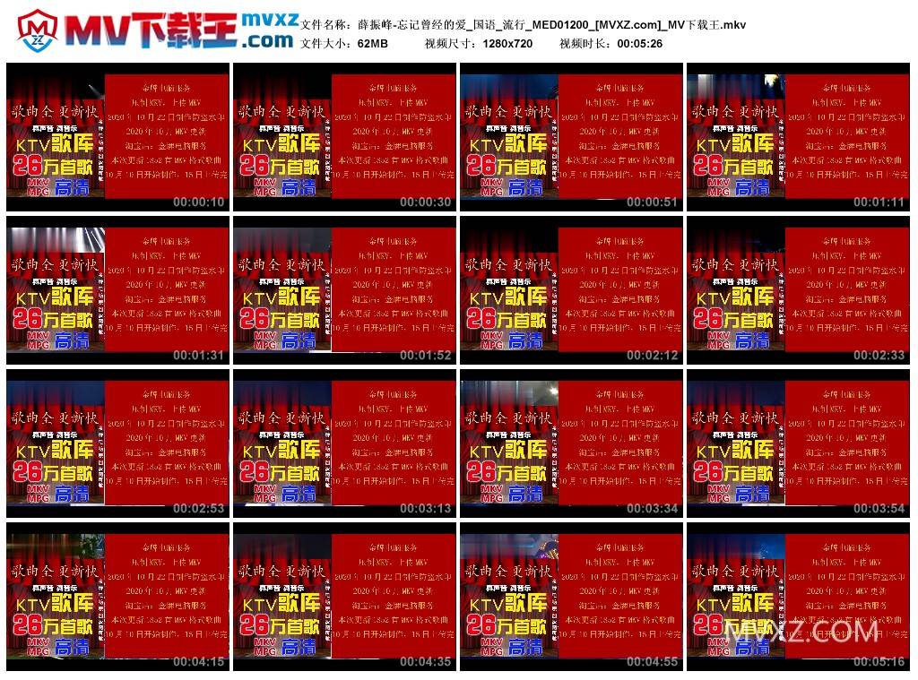 薛振峰-忘记曾经的爱_国语_流行_MED01200